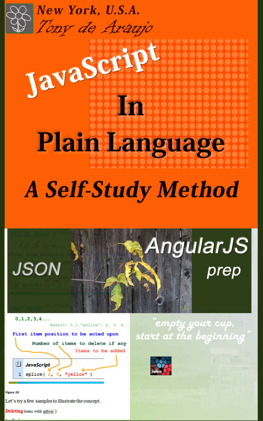 JavaScript in Plain Language - A Self-Study Method: JSON and AngularJS Prep