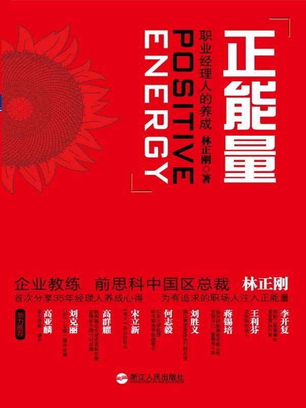 正能量:职业经理人的养成 (湛庐文化•心视界)