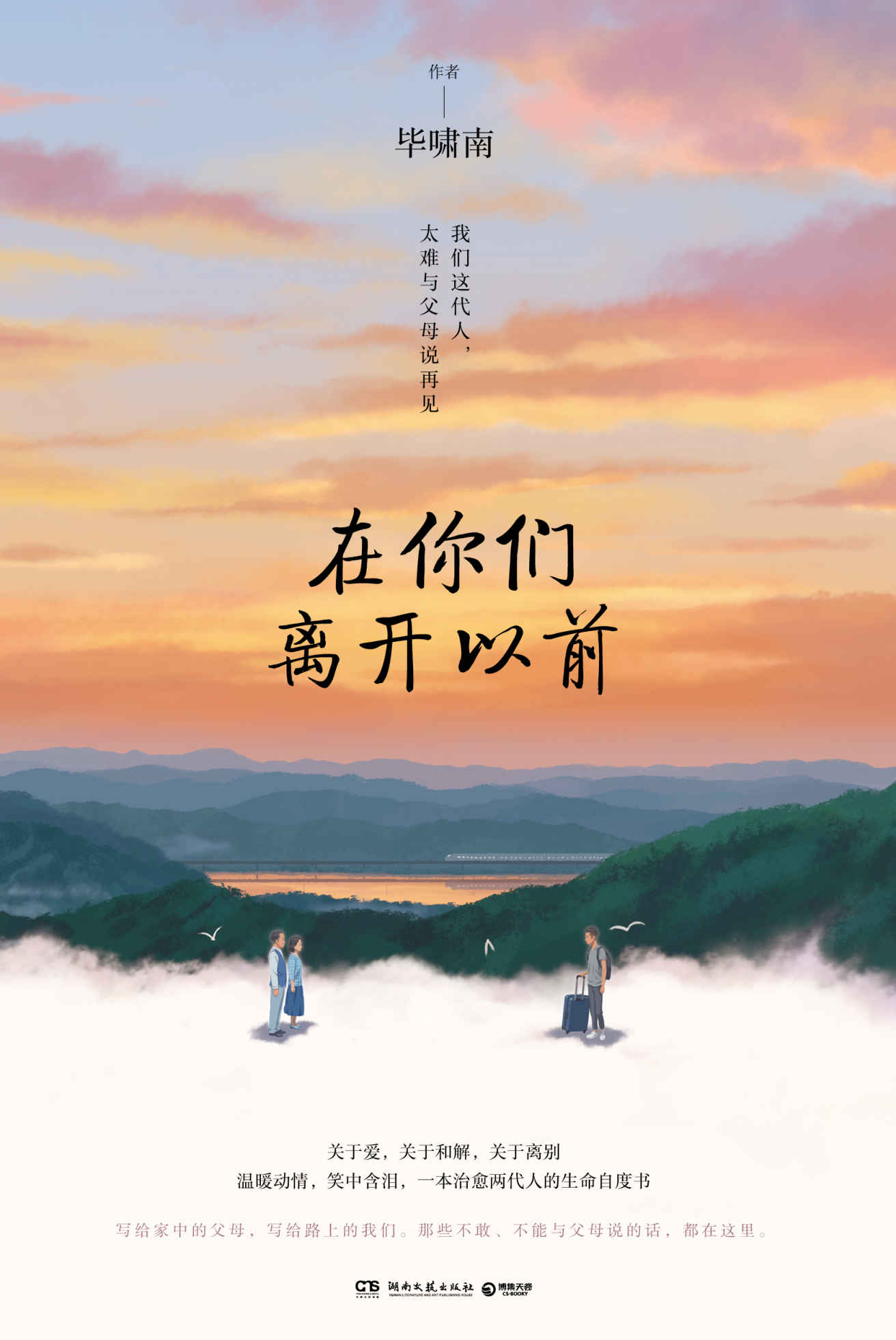 在你们离开以前（许晴、黄晓明、岳云鹏鼎力推荐！青年作家毕啸南新作！人生中不能触摸的地方，是每个人都终将与父母道别。那些不敢、不能、不舍与父母说的话，都在这本书里。）
