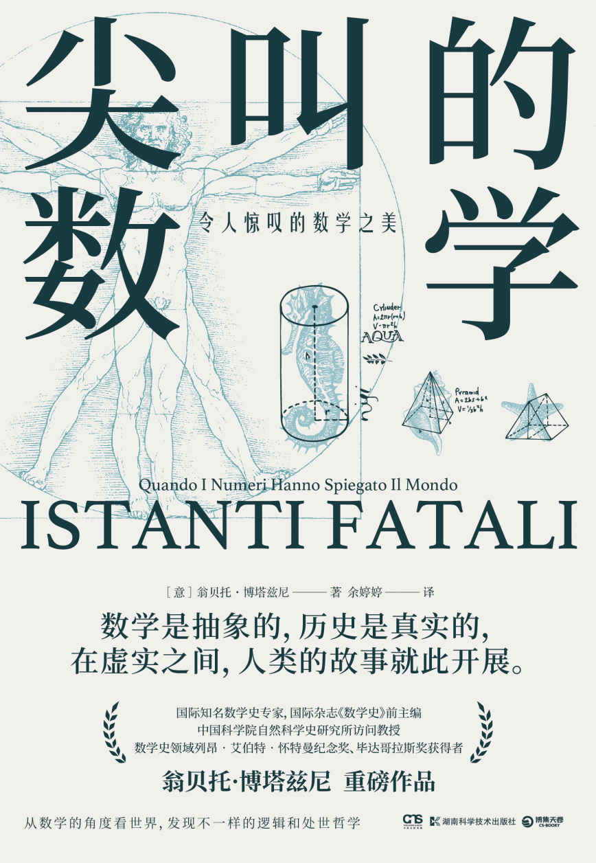 尖叫的数学：令人惊叹的数学之美（一本通俗好读的数学史。给理科生的浪漫入门书，给文科生的思维说明书，给你的好奇之书）